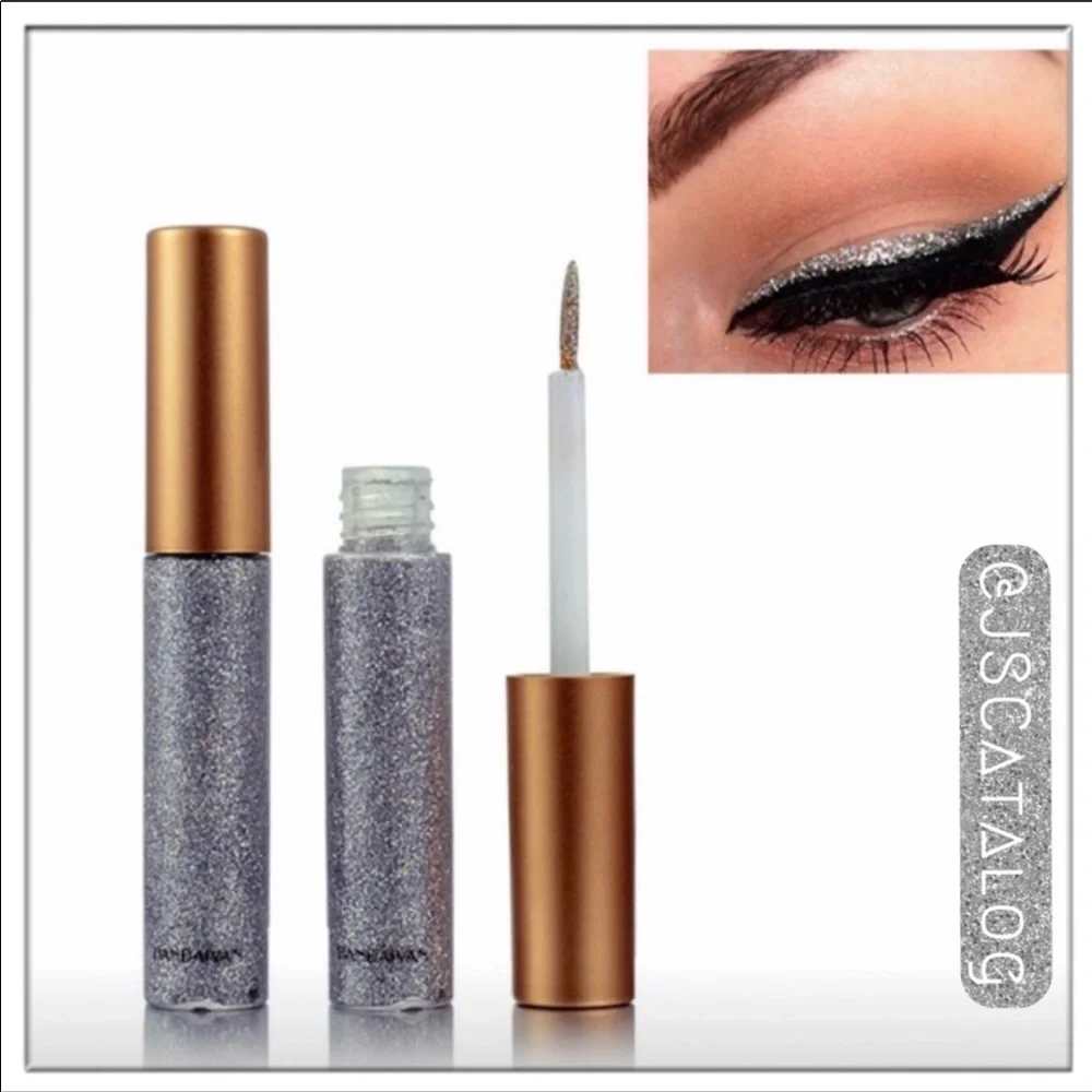 GLITTER Liquid Eyeliner Silver Brand New